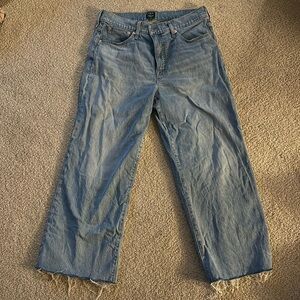 JCrew Factory Wide Leg Crop Size 30